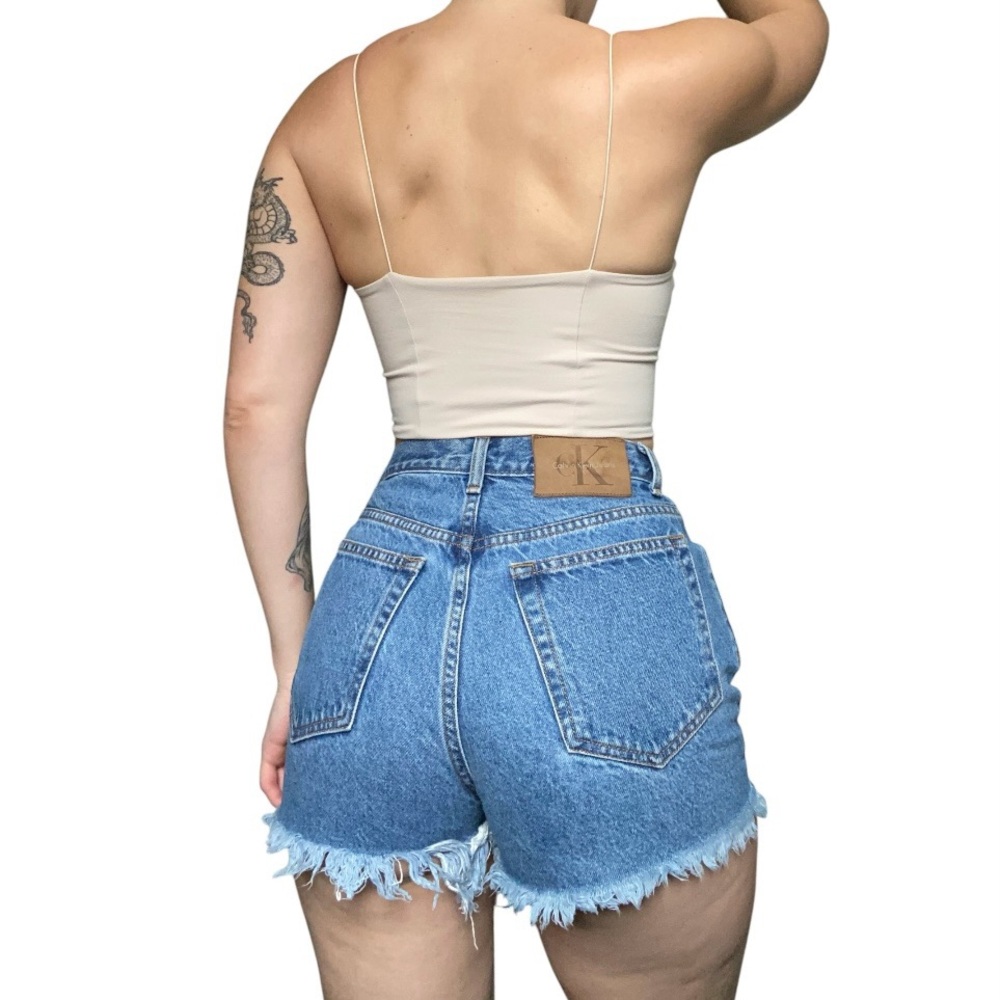 Vintage Calvin Klein medium wash denim Shorts